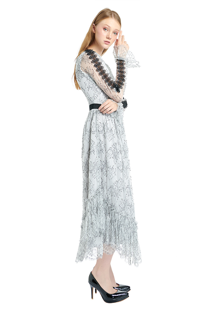 side view of the dress